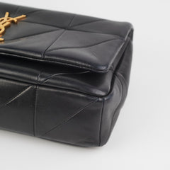 Saint Laurent Medium Lambskin Patchwork Chain Bag