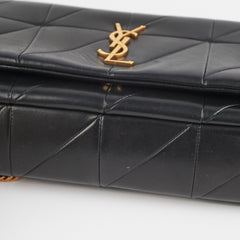 Saint Laurent Medium Lambskin Patchwork Chain Bag