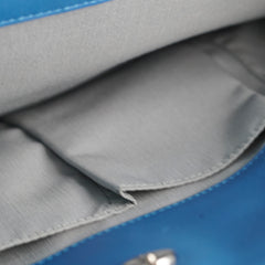 Christian Dior Cannage Leather Shopping Tote Blue