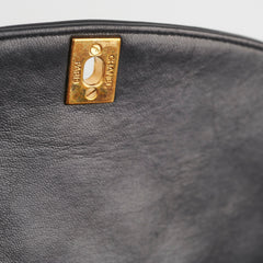 Chanel Diana Lambskin Black Medium