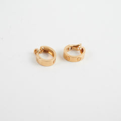 Cartier Love Earrings Yellow Gold 2020