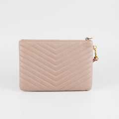 Saint Laurent Pink Cassandre Pouch