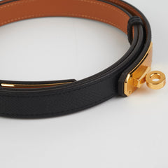 Hermes Kelly 18 Pocket Belt Noir
