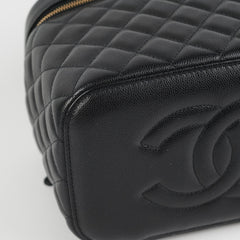 Chanel Vanity Caviar Black