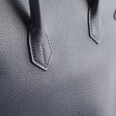 Hermes Birkin 35 Navy Blue T Stamp (2015)