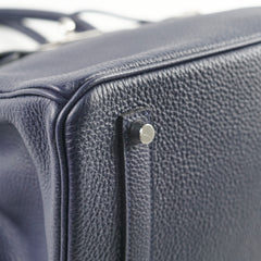 Hermes Birkin 35 Navy Blue T Stamp (2015)