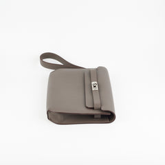Hermes Pochette Kelly Depeches 25 Gris Etain