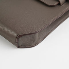 Hermes Pochette Kelly Depeches 25 Gris Etain