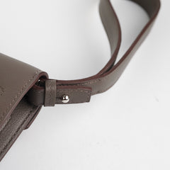 Hermes Pochette Kelly Depeches 25 Gris Etain