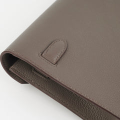 Hermes Pochette Kelly Depeches 25 Gris Etain