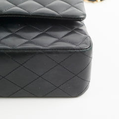Chanel Classic Lambskin M/L Medium/Large Flap Black