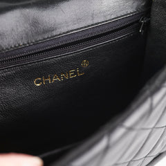 Chanel Vintage Flap Lambskin Black - Series 1