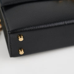Hermes Verrou Chaine Mini Noir