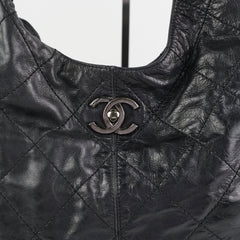 Chanel Calfskin Supple Hobo Handbag