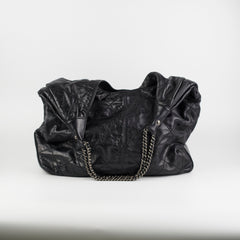 Chanel Calfskin Supple Hobo Handbag