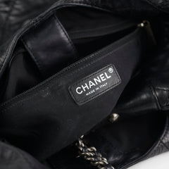 Chanel Calfskin Supple Hobo Handbag