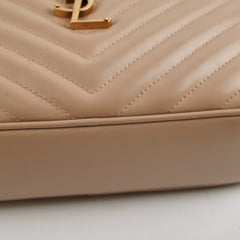Saint Laurent Lou Camera Beige Bag