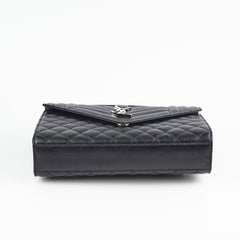 Saint Laurent Medium Envelope Black Bag