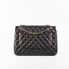 Chanel Maxi Jumbo Lambskin Black