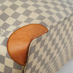 Louis Vuitton Hampstead MM Damier Azur Tote Bag