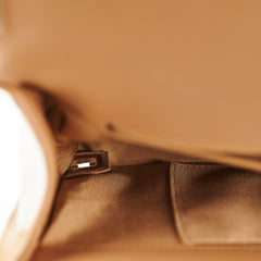 Chanel New Medium Boy Dark Beige Iridescent Patent