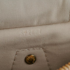 Louis Vuitton Speedy 30 White Denim Monogram Bag