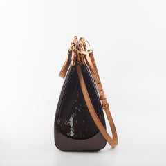 Louis Vuitton Brea MM Amarante Monogram Vernis Bag