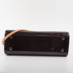 Louis Vuitton Brea MM Amarante Monogram Vernis Bag