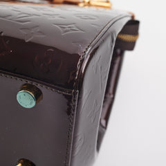 Louis Vuitton Brea MM Amarante Monogram Vernis Bag