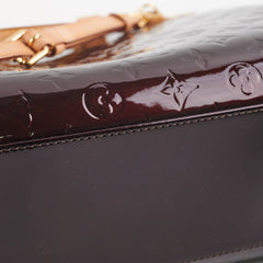 Louis Vuitton Brea MM Amarante Monogram Vernis Bag