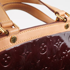 Louis Vuitton Brea MM Amarante Monogram Vernis Bag