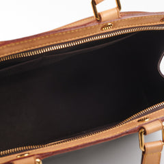Louis Vuitton Brea MM Amarante Monogram Vernis Bag