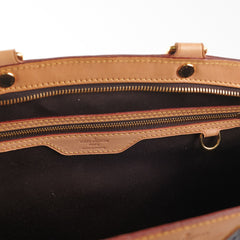 Louis Vuitton Brea MM Amarante Monogram Vernis Bag
