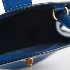Louis Vuitton Cluny Epi Blue Shoulder Bag