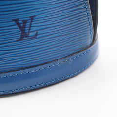 Louis Vuitton Cluny Epi Blue Shoulder Bag