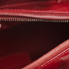 Dior Lady Dior Dark Red Patent Leather