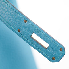Hermes Kelly 28 Togo Izmir Blue Stamp R Square (2014)