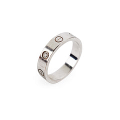 Cartier Love Wedding Band with Diamond Size 50