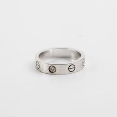 Cartier Love Wedding Band with Diamond Size 50