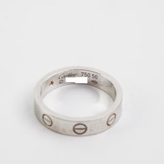 Cartier Love Wedding Band with Diamond Size 50