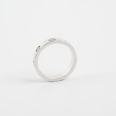 Cartier Love Wedding Band with Diamond Size 50