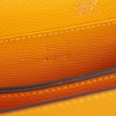 Hermes Mini Roulis Jaune D'Or Bag
