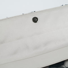 Chanel Lace Bow Clutch Black