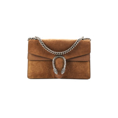 Gucci Dionysus Medium Brown Suede Bag