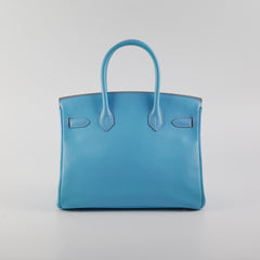 Hermes Birkin 30 Epsom Bleu du Nord - O Square 2011