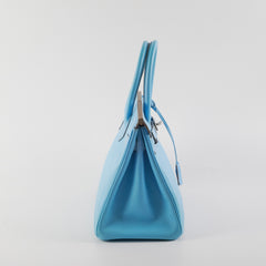 Hermes Birkin 30 Epsom Bleu du Nord - O Square 2011
