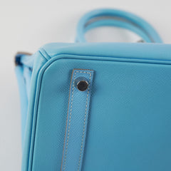 Hermes Birkin 30 Epsom Bleu du Nord - O Square 2011