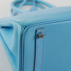 Hermes Birkin 30 Epsom Bleu du Nord - O Square 2011