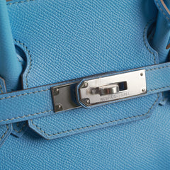 Hermes Birkin 30 Epsom Bleu du Nord - O Square 2011