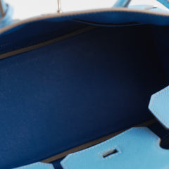 Hermes Birkin 30 Epsom Bleu du Nord - O Square 2011